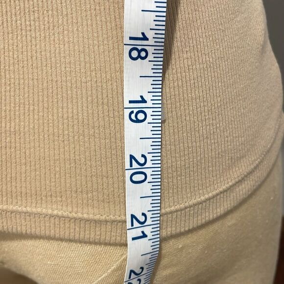 Loft Ribbed Short Sleeve V-Neck Top Size XS Petite - Picture 6 of 9